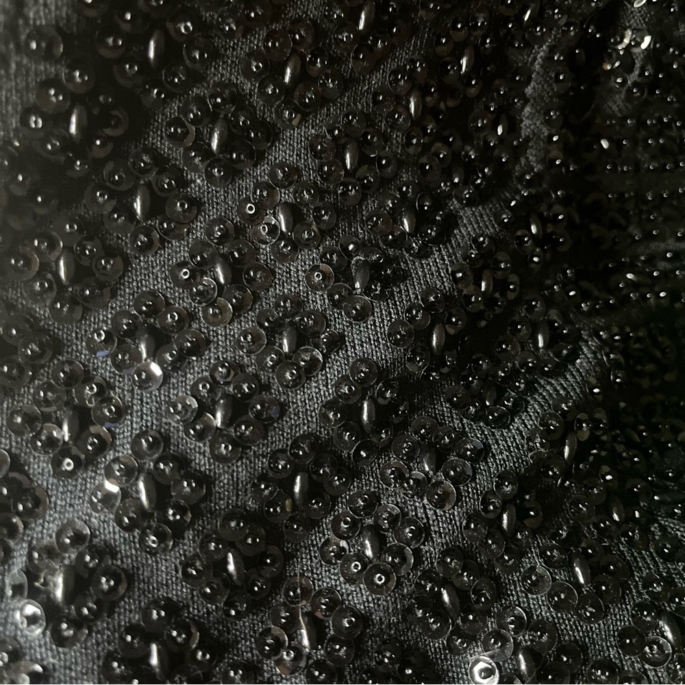 🖤 Ann Taylor 100% Silk Black Sequin Blouse - Picture 8 of 8